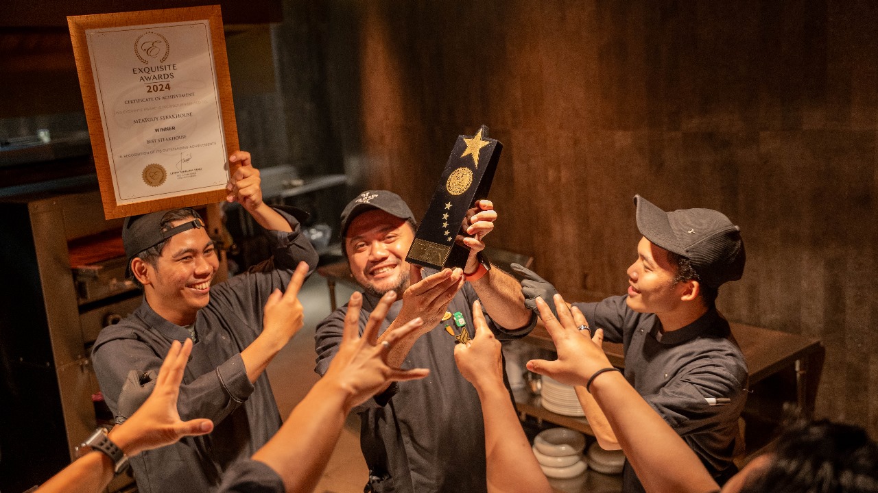 Meatguy Steakhouse SCBD dinobatkan sebagai pemenang Exquisite’s Best Steakhouse 2024!